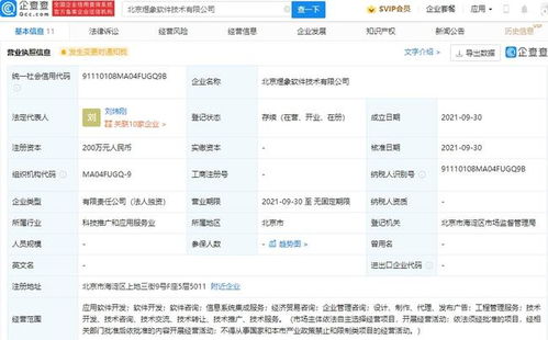 數(shù)夢(mèng)工場(chǎng)關(guān)聯(lián)公司成立新公司，專注網(wǎng)絡(luò)與信息安全軟件開(kāi)發(fā)，注冊(cè)資本200萬(wàn)